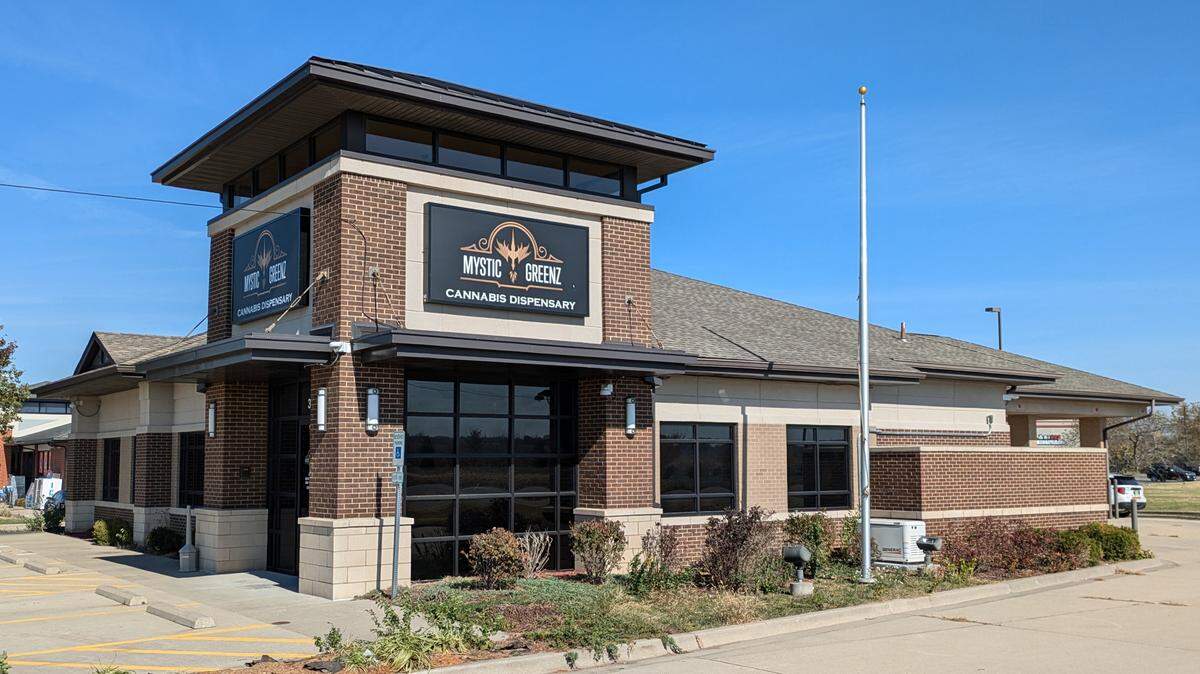 Mystic Greenz is a new cannabis dispensary located at 360 S. Green Mount Road in Belleville.