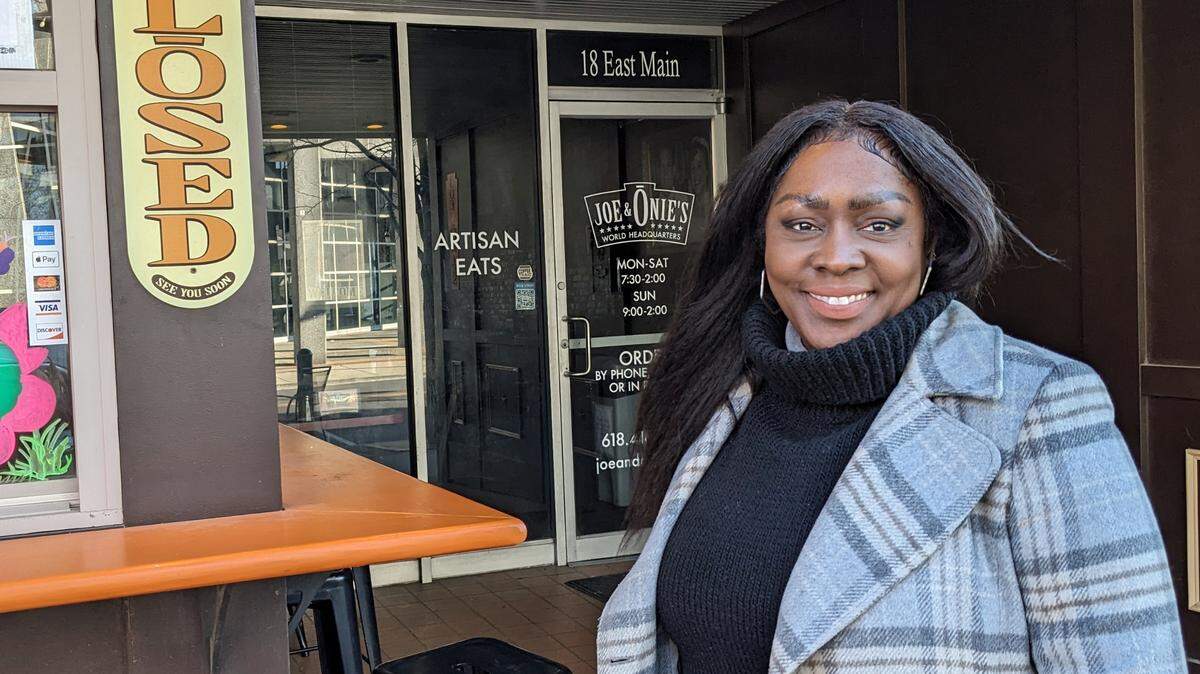 Belleville attorney Cheryl Whitley is the owner of 18 E. Main St. in downtown Belleville.