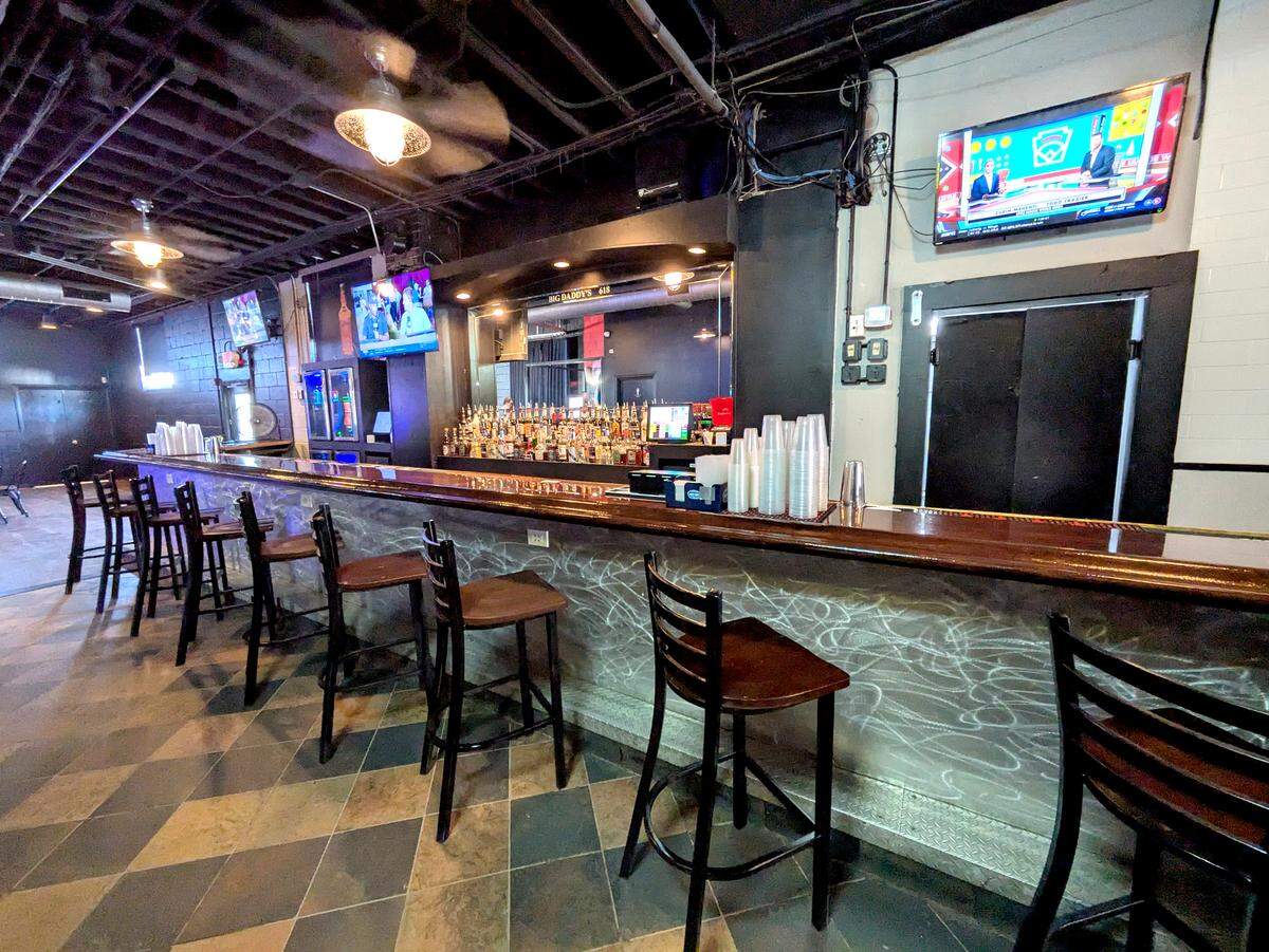 The bar area at Big Daddy's 618 in Belleville