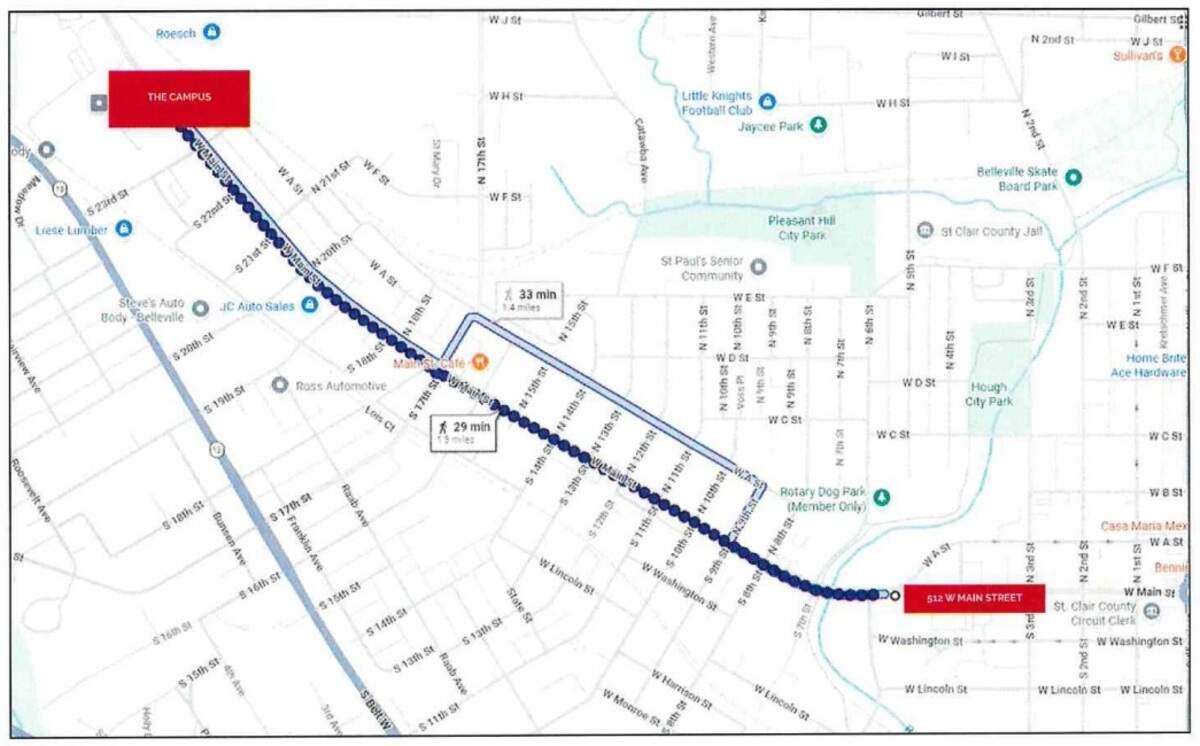 Belleville’s Liberty and Legacy Parade will begin at 11 a.m. Saturday, June 27, in the 500 block of West Main Street and go west on West Main to The Campus (formerly Lindenwood University) in the 2300 block.