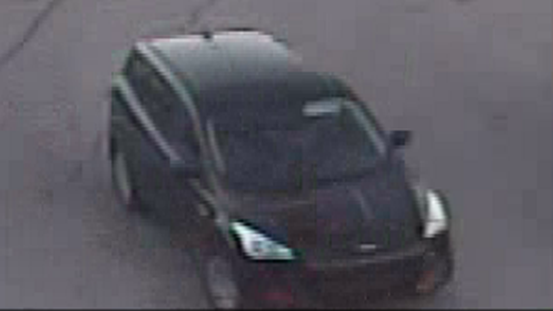 Police say this is the car in which two alleged carjackers arrived and carjacked a woman in the parking lot of the Granite City Walmart. Anyone with information is asked to contact the Granite City Police Department.