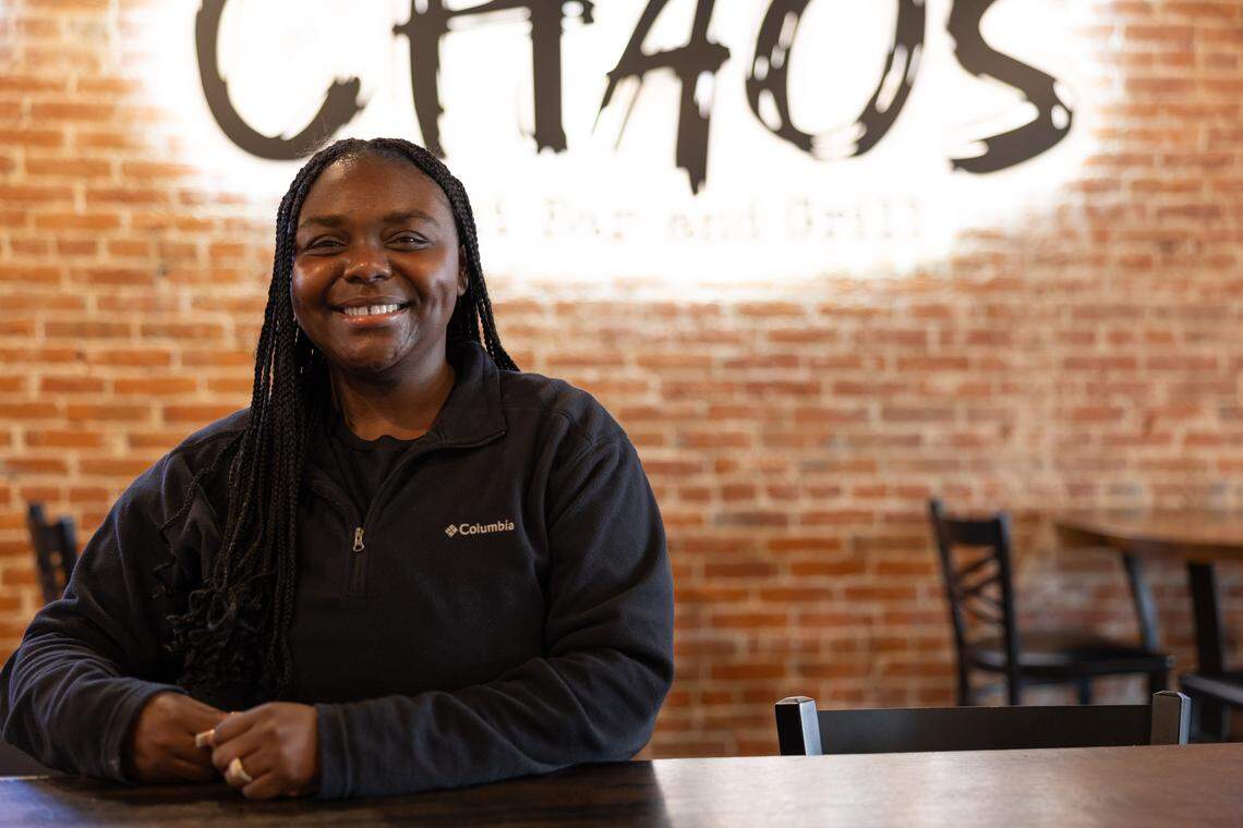 Carmanecia Whitehead, bar manager of Chaos Sushi Bar & Grill
