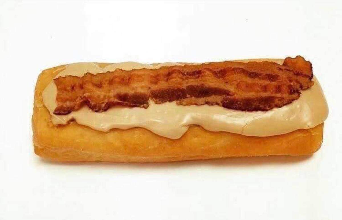 Wood Bakery made their maple bacon long johns like they do every year at the annual BaconFest event in O’Fallon. The O’Fallon VFW Post 805 Auxiliary has sponsored this event 2016 to help raise funds for veterans in need.