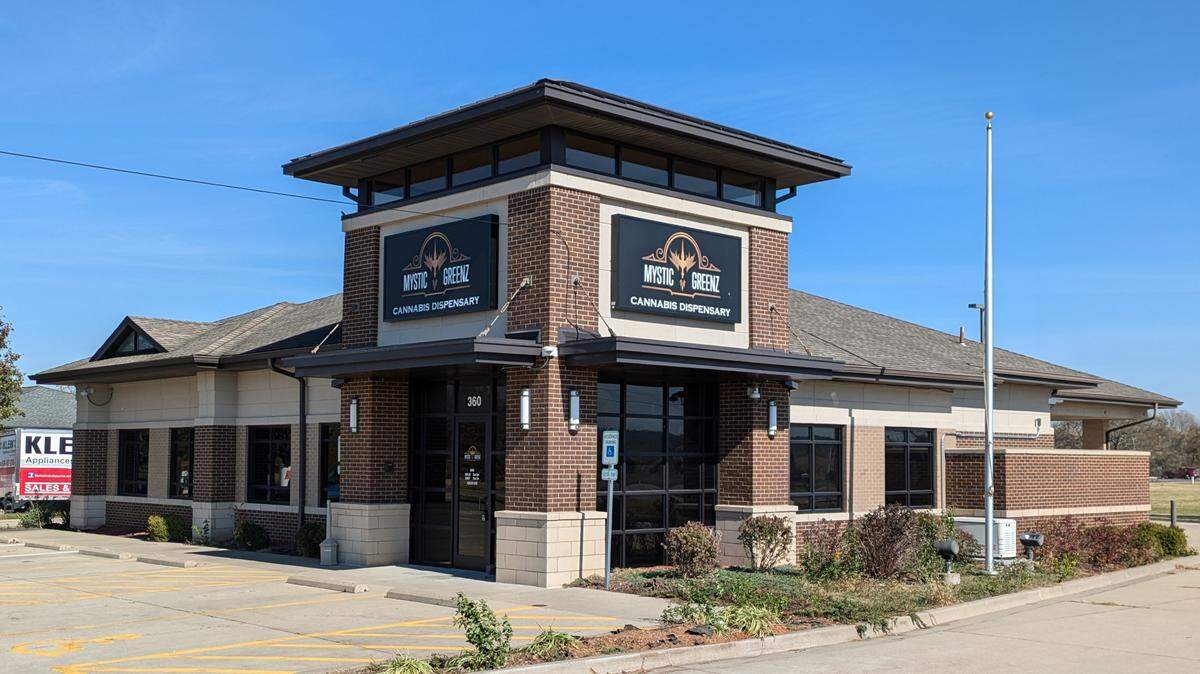 Mystic Greenz is Belleville’s first cannabis dispensary, located at 360 S. Green Mount Road.