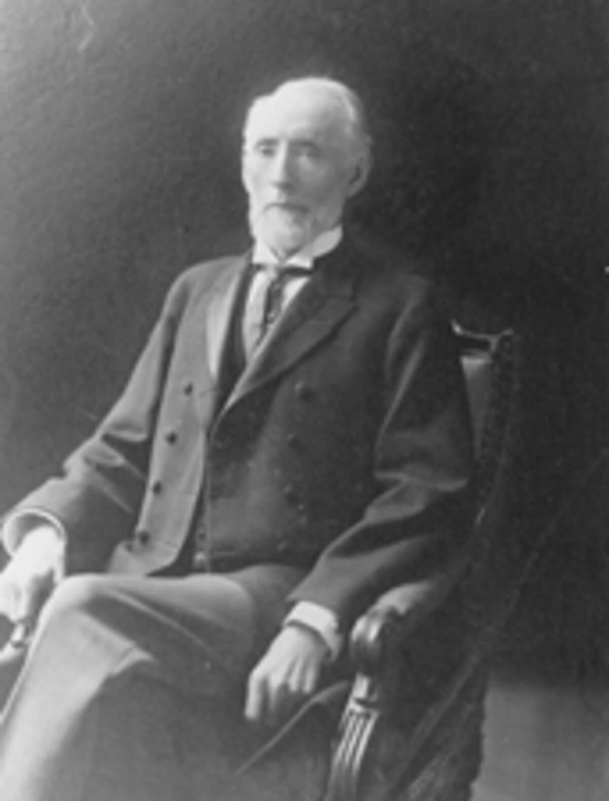 Shelby Moore Cullom served as Illinois governor from 1877 to 1883. He resigned to serve in the U.S. senate.