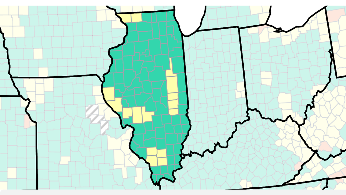 16 IL counties at medium COVID-19 community level. How popular are the new boosters?