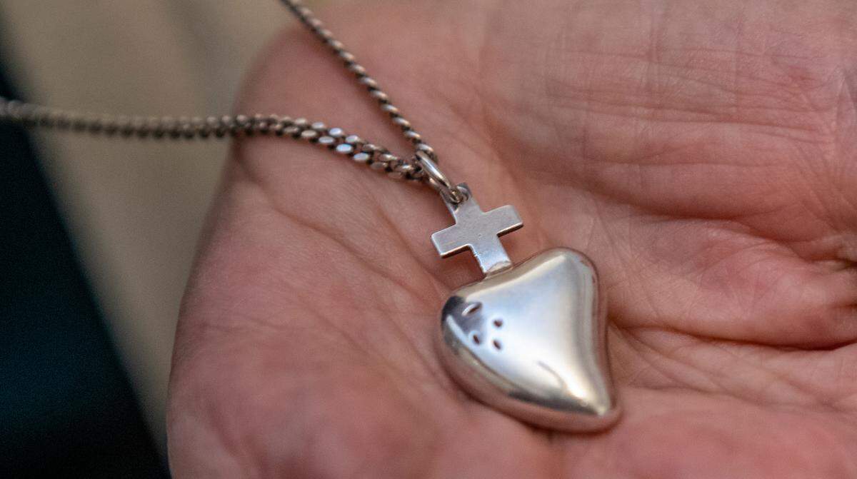 Dress codes for the Adorers of the Blood of Christ changed in the 1960s and ’70s from full habits to veils then street clothes. Today, the nuns wear distinctive heart-shaped pendants with drops of Christ’s blood and crosses.