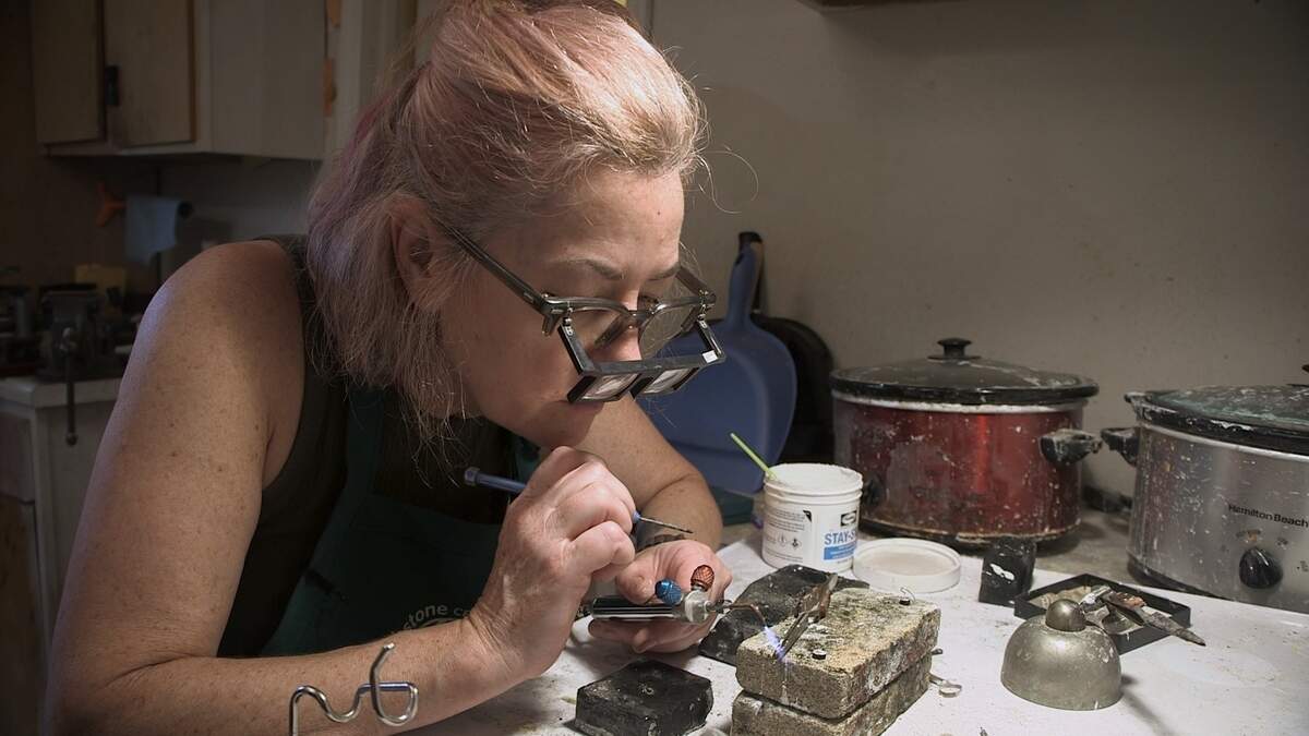 A scene from “A Lovely Uncontrollable Thing,” a short film by Mascoutah native Ashley Seering.