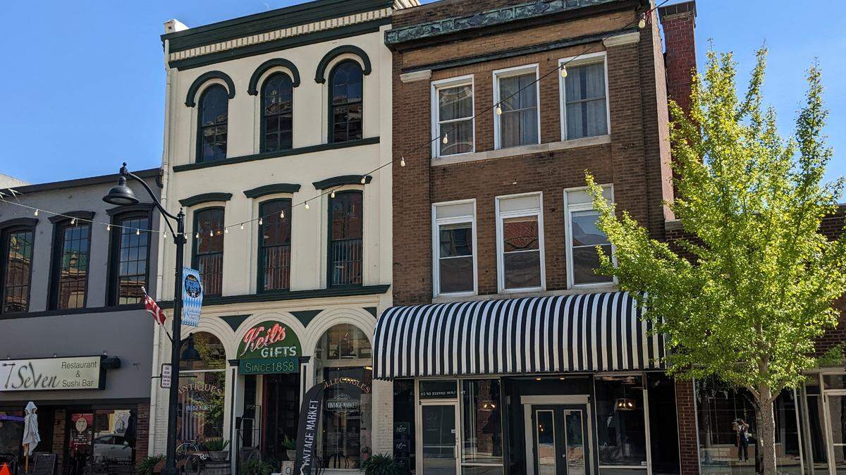 Blanquart’s Rusty Gem Vintage Market, located at 26 E. Main St., Belleville, recently expanded into the building next door at 24 E. Main St.