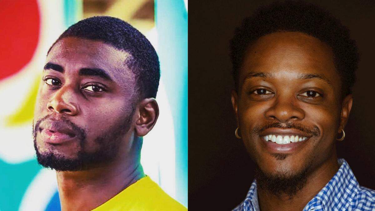 Brian Harrington and Reggie Thedford