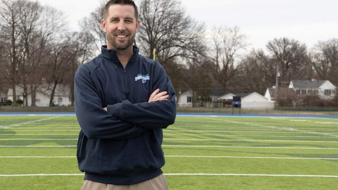Belleville East football in transition as Harrison steps down, new coach hired