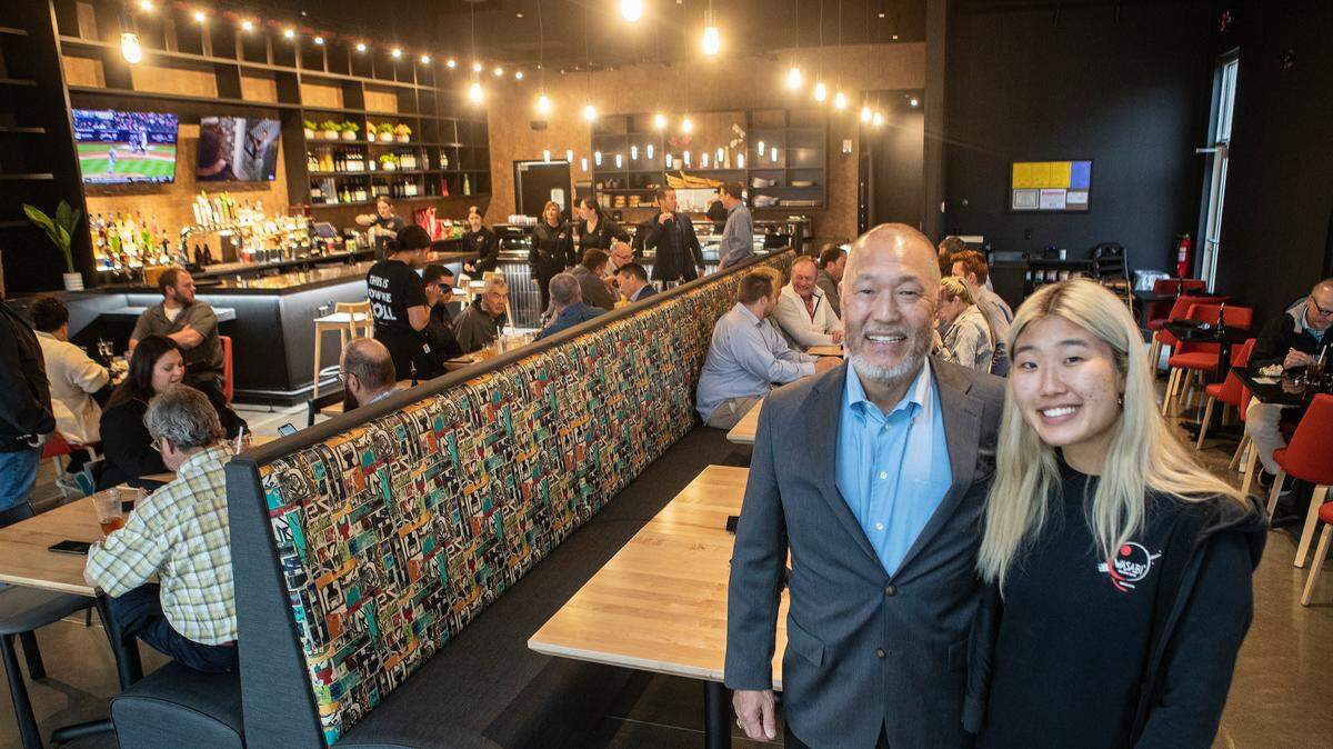 Wasabi Sushi Bar owner John Kim and his daughter Hannah Kim welcomed customers in April for the opening of their new location at 1124 Merchants Way, Suite 220 in O’Fallon. For more information about Wasabi Sushi Bar and its locations, visit wasabisushibars.com.