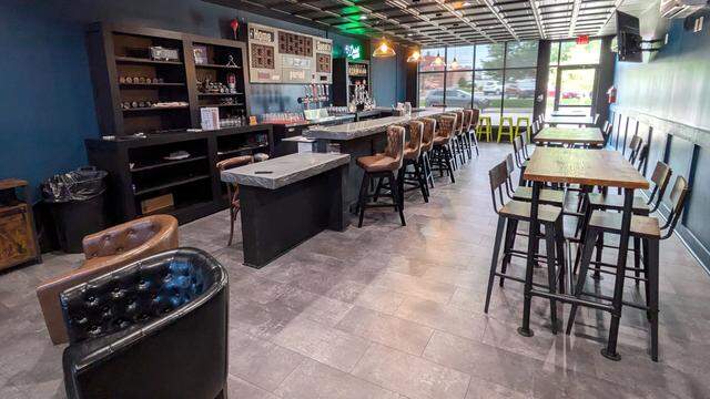 View of The Sports Page Lounge in Collinsville