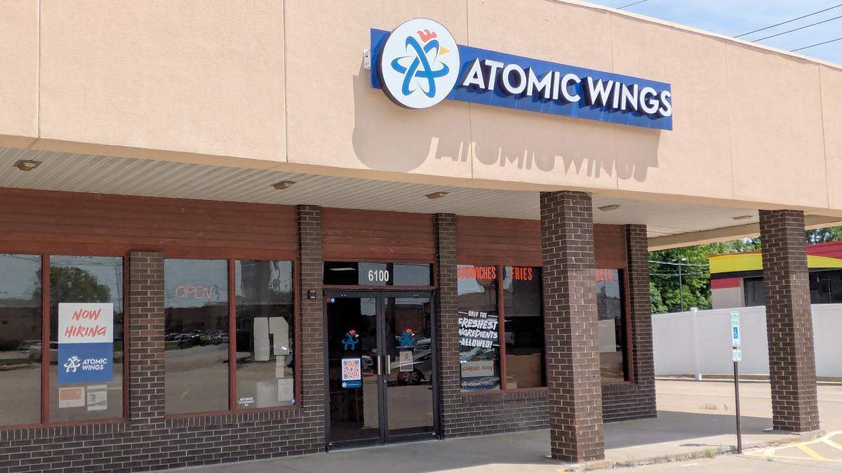 Atomic Wings opens soon at 6100 N. Illinois St. in Fairview Heights.
