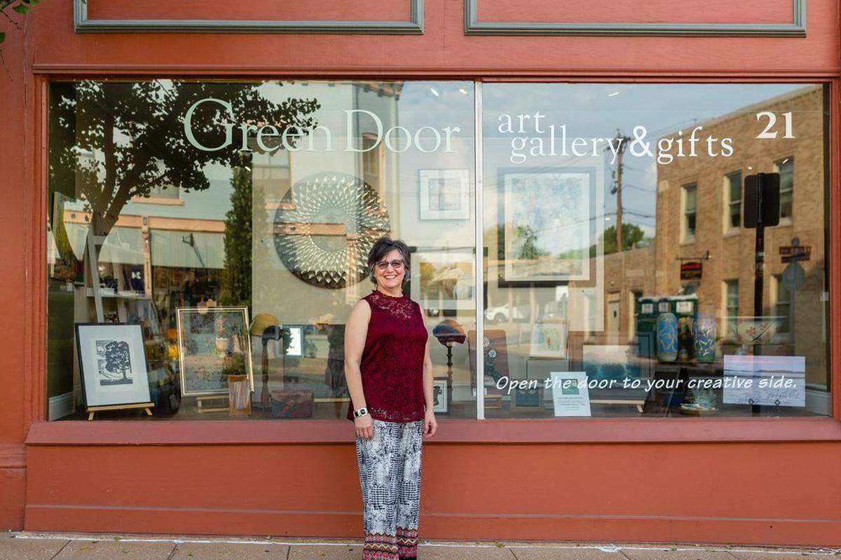 Green Door Art Gallery in Webster Groves, Missouri, will celebrate its three-year anniversary under the ownership of Mary Martin (pictured) and the opening of their latest exhibition, “Abstracted” Friday, July 8. For information, visit www.greendoorartgallery.com.