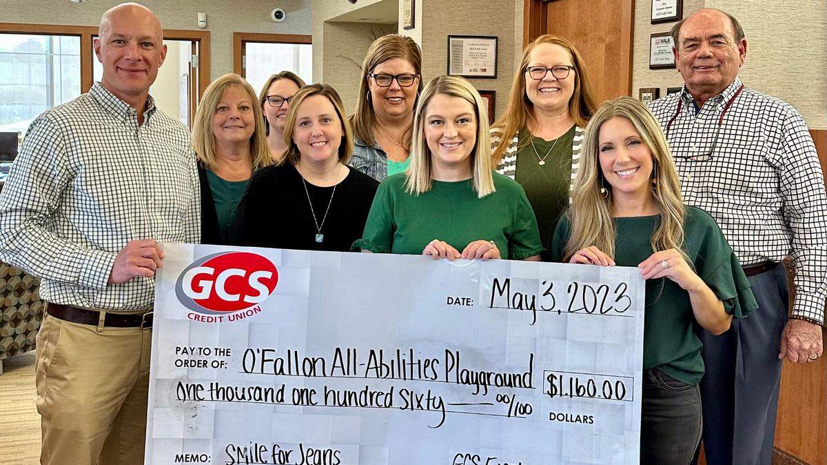 GCS raised $1,160 in April to benefit the O’Fallon All-Abilities Playground.