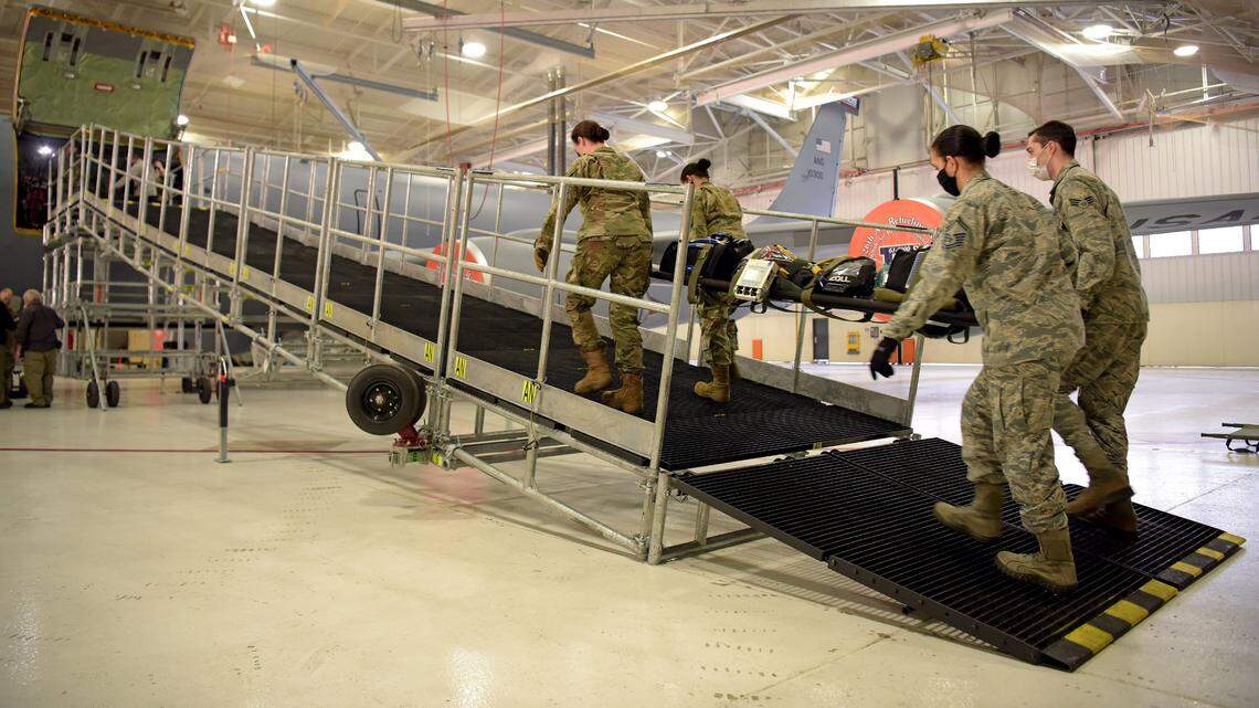 AMC at Scott Air Force Base hosts operational demonstration for latest AE innovation