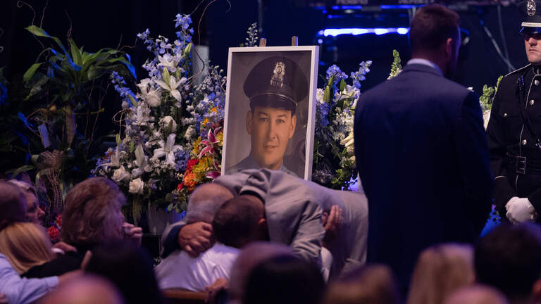 Belleville police chief’s funeral full of emotion, praise and humor