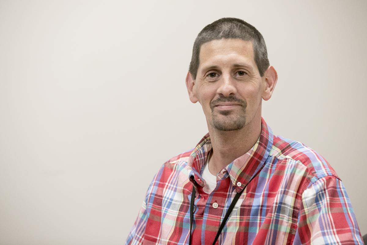 James Jordan, peer recovery specialist for Chestnut Health Systems