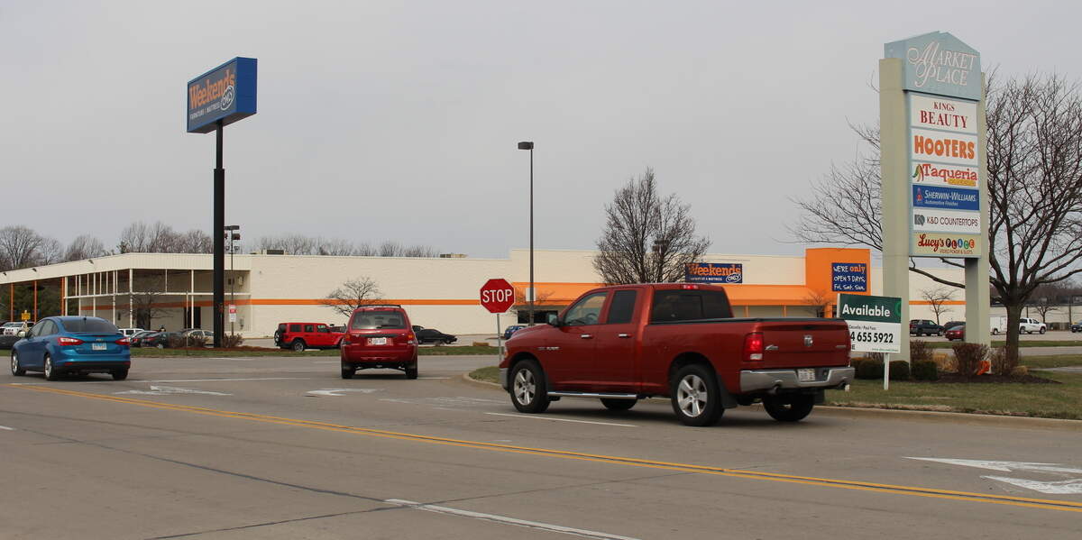 A roundabout will be built at Market Place and Commerce Lane as part of the Lincoln Trail Streetscape Project in Fairview Heights.