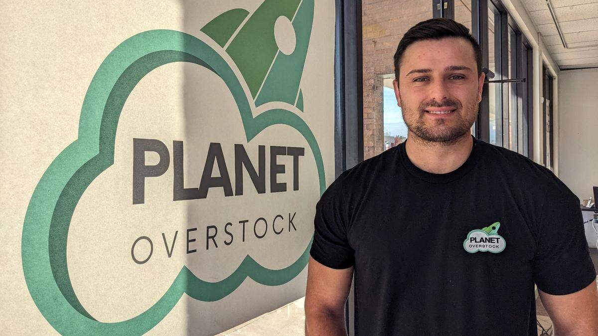 Trey Miller, owner of Planet Overstock in Collinsville