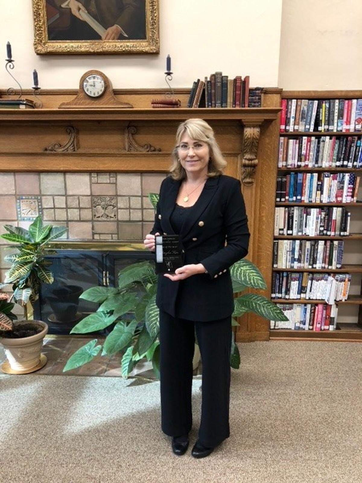 Angela Kim is director of Louis Latzer Memorial Public Library in Highland. Some of Highland’s history will soon be available online and digitally preserved, after a grant from Southern Illinois University Edwardsville and coordination from Kim and the library.