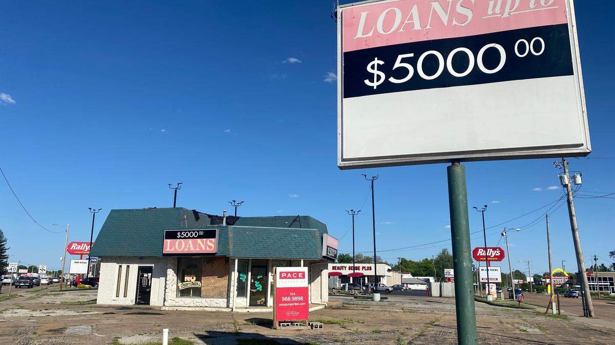 Project Equity Illinois Inc. has proposed to open a marijuana dispensary in this vacant building at 4529 W. Main St. in Belleville.