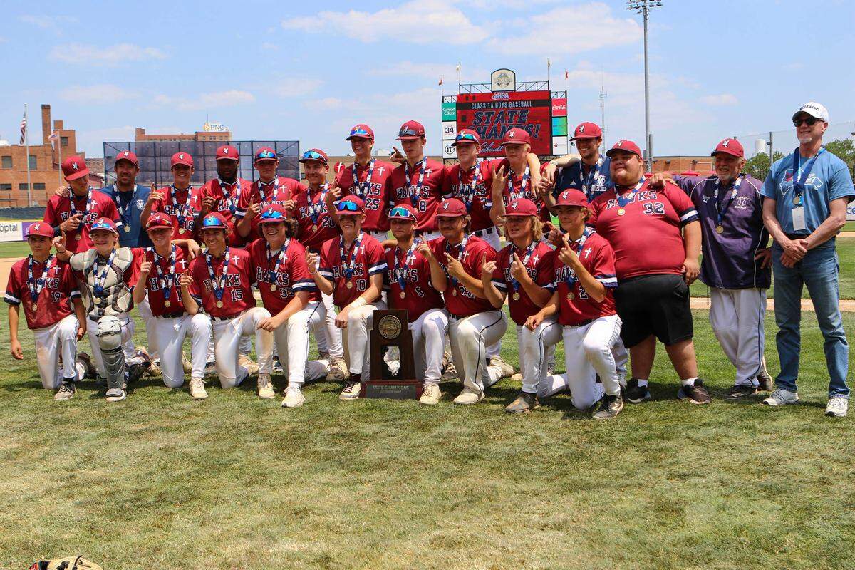 The Gibault Hawks are the champions of IHSA Class 1A for 2023. Gibault secured the state crown with an 8-0 win against Henry H-Senachwine on Saturday at Dozer Park in Peoria.