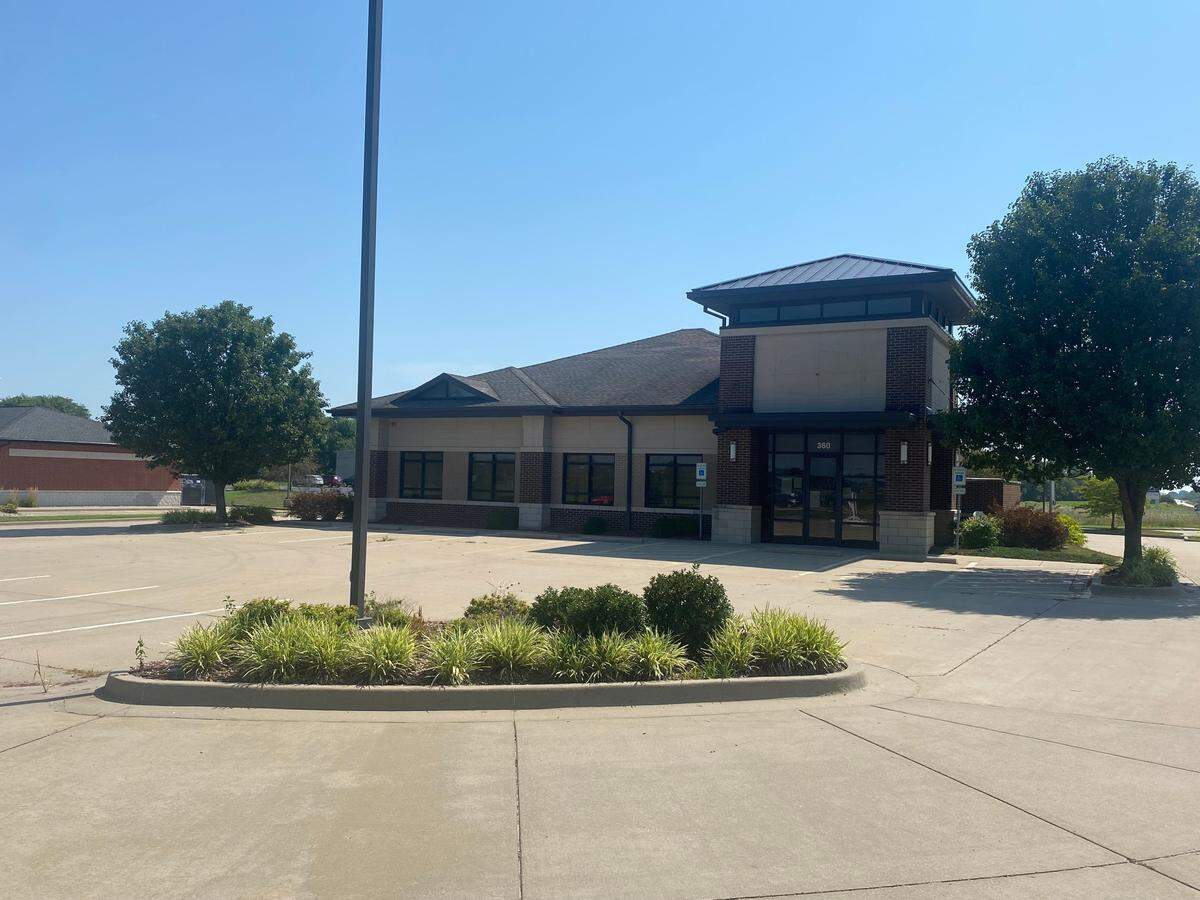 A cannabis dispensary is expected to open next year in this former bank building at 360 S. Green Mount Road in Belleville.