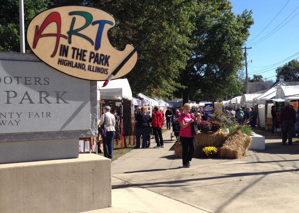 The Highland Arts Council will produce the 16th annual Art in the Park event Saturday, Oct. 12, and Sunday, Oct. 13, at Lindendale Park in Highland, Illinois. The event is free and open to the public.