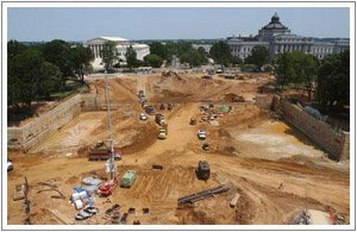 Plans for the underground Capitol Visitor Center in Washington, D.C., were altered for security reasons after the 1998 shootings of two Capitol Police officers by a Valmeyer native.