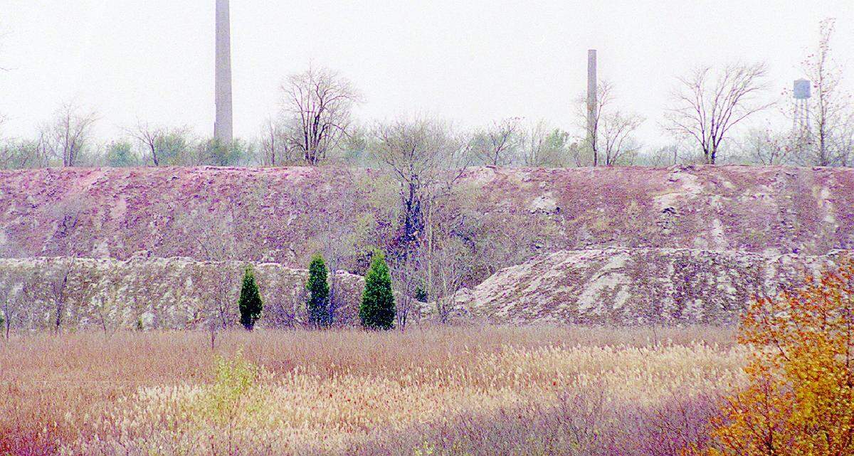 This Nov. 27, 2000 file photo shows the former Alcoa plant in East St. Louis.