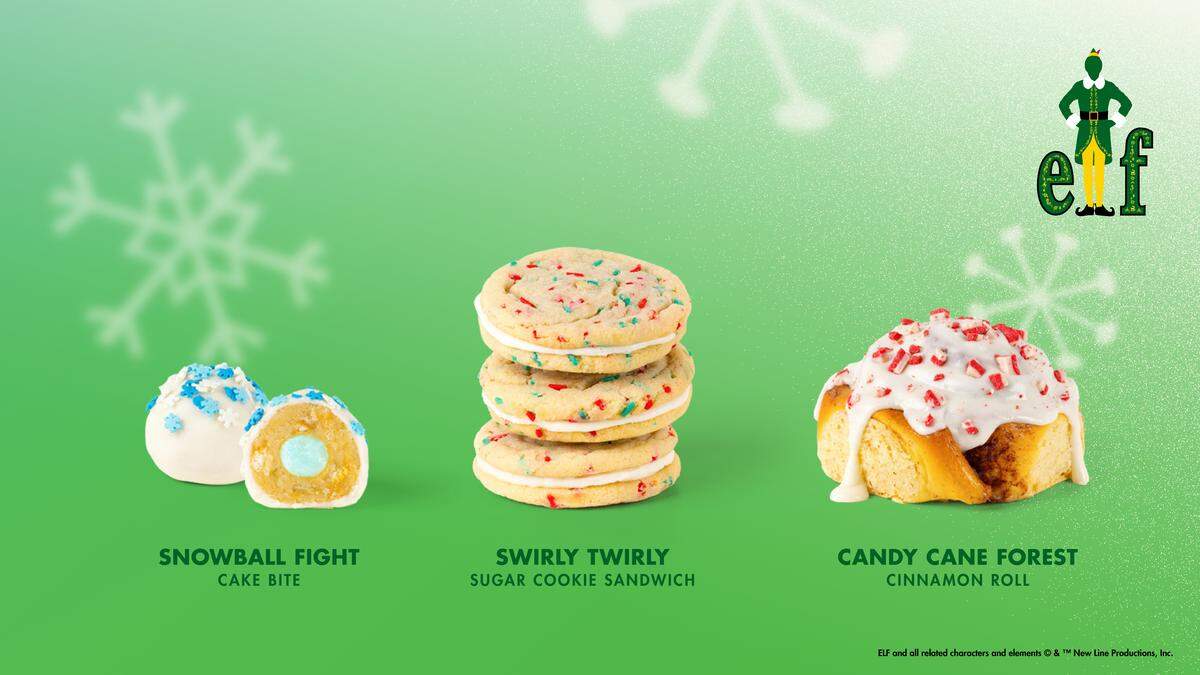 Holiday-themed foods are coming to area Scooter's Coffee locations.