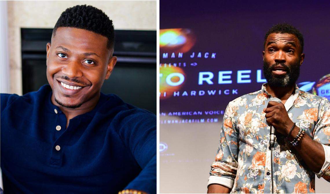 East St. Louis native Edwin Morrow, left, co-produced the “Target: St. Louis, Vol. 1.” The documentary, written and directed by Damien D. Smith, will be screened Nov. 5 as part of the St. Louis International Film Festival.