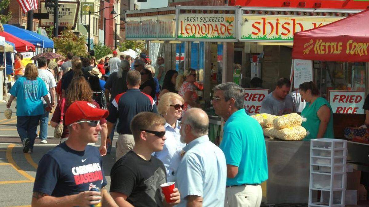 The Greater Belleville Chamber of Commerce will be hosting the annual Belleville Chili Cook-Off, shown in this file photo, on Oct. 8-9.