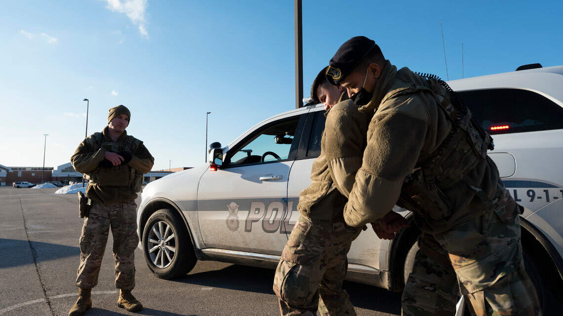 A portrait in readiness on Scott Air Force Base