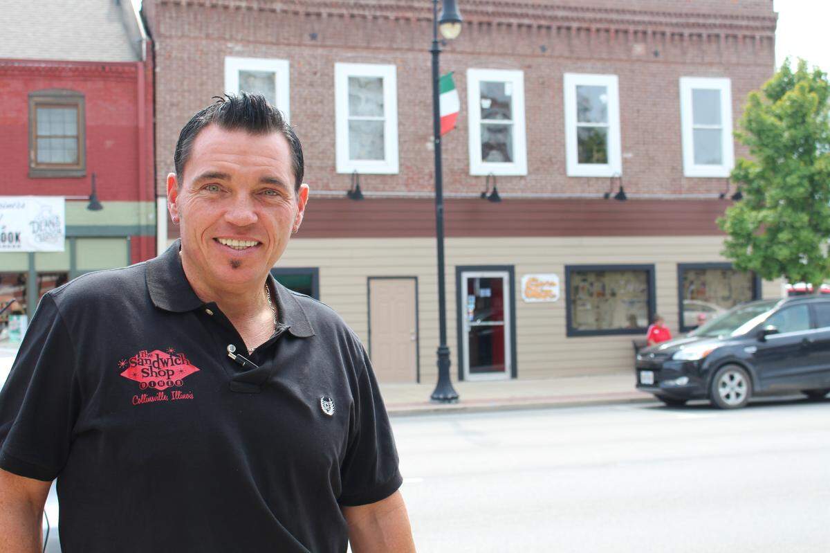 Shane Giger is the new owner of The Sandwich Shop Diner at 216 W. Main St. in Collinsville. He hopes to reopen the landmark restaurant on Oct. 2 or soon after.