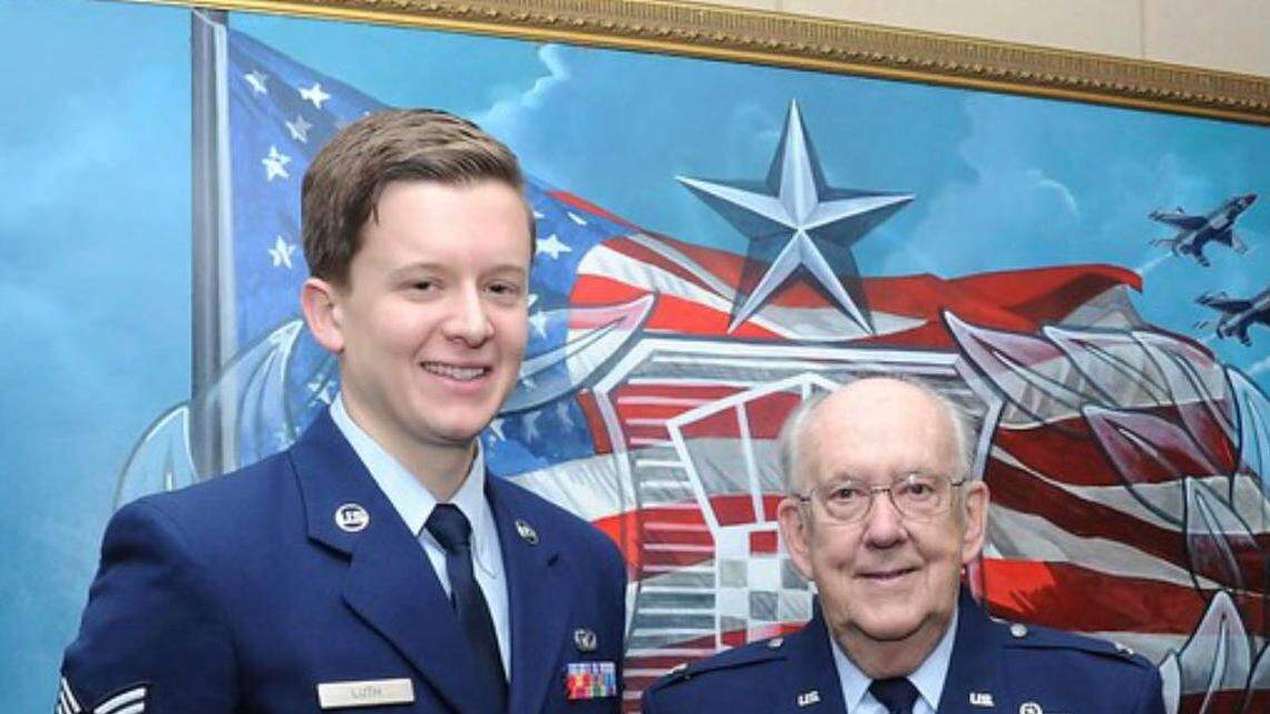 Grandson of O’Fallon man wins prestigious Air Force officer of the year award