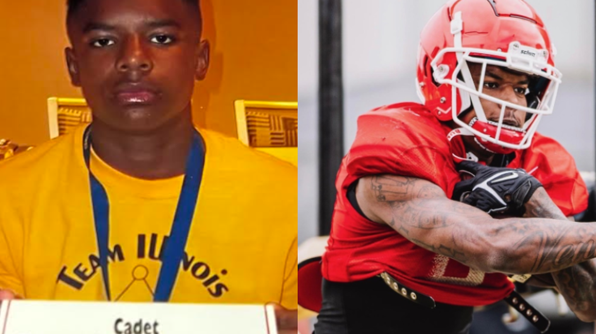 Dominic Lovett, who played collegiate football for the Georgia Bulldogs and was recently drafted by the NFL’s Detroit Lions, attended the Metro-East Team Illinois Youth Police Camp as a teenager. He says the youth camp continued to his successes today.