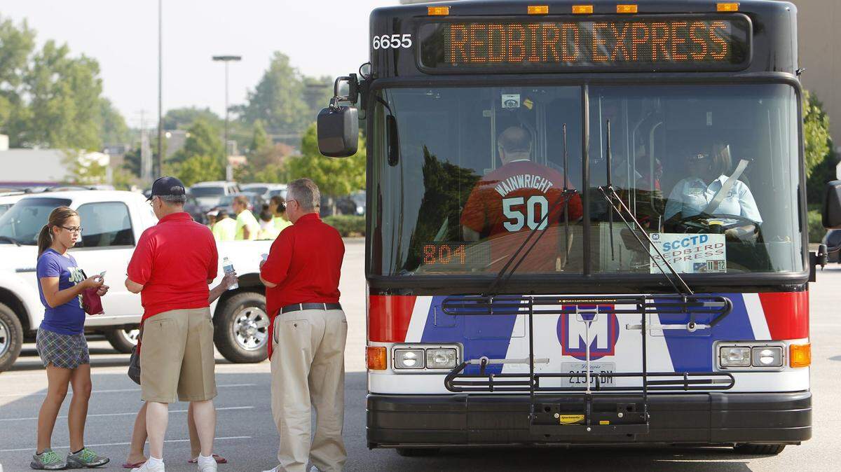 While the Redbird Express, seen in this file photo, is no longer in operation, a new Redbird Bus Service is available beginning Friday.