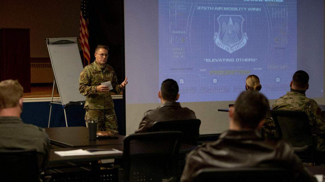 Learning to lead: Flight Leadership Course at Scott Air Force Base