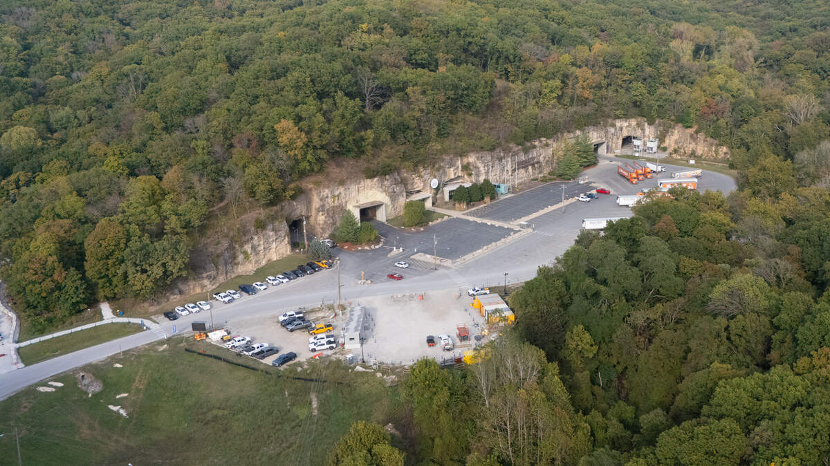 Rock City is an underground industrial park in a cave located below a nature reserve in Valmeyer, a small town of about 1,200 people.