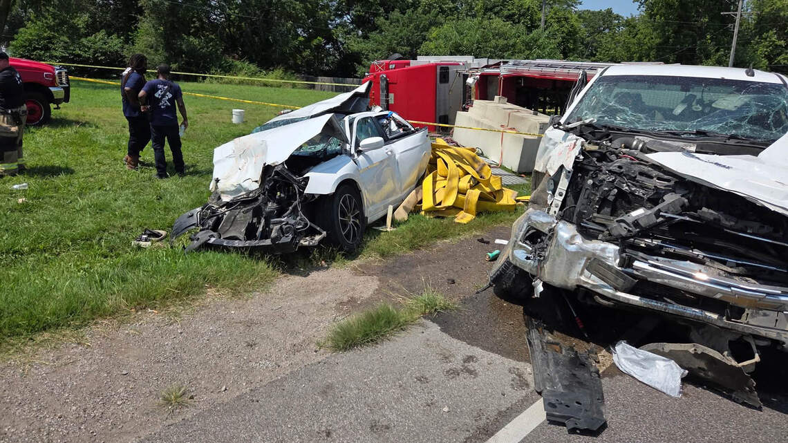 Multi-vehicle accident with fire truck in St. Clair County yields multiple injuries