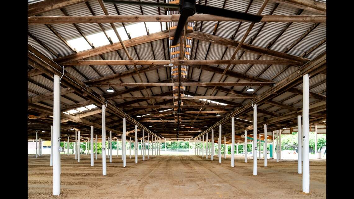 St. Clair County debuts farmers market at Belle-Clair Fairgrounds pavilion