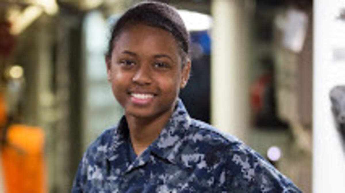 A Caseyville native and 2013 O'Fallon Township High School graduate is serving in the U.S. Navy aboard the aircraft carrier USS Ronald Reagan.