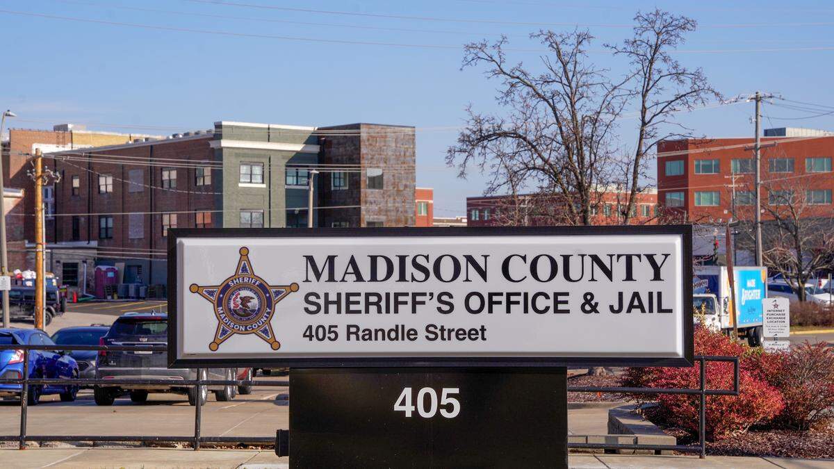 Madison County Jail in Edwardsville, Illinois, on December 19, 2024.