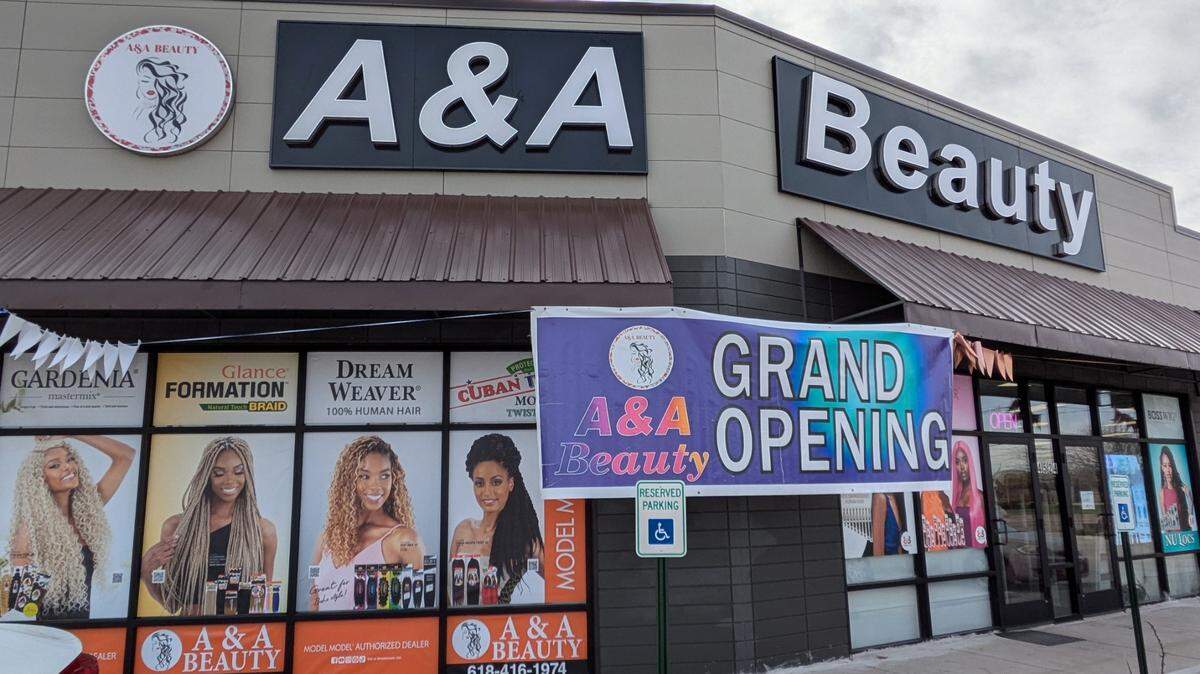 A&A Beauty, located at 4524 W. Main St. in Belleville, is open