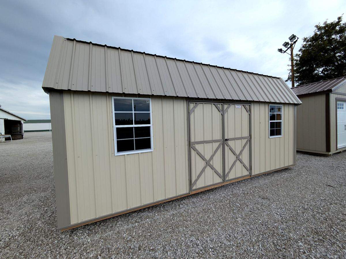 One of the larger shed samples at HaasHold Storage Solutions in New Baden