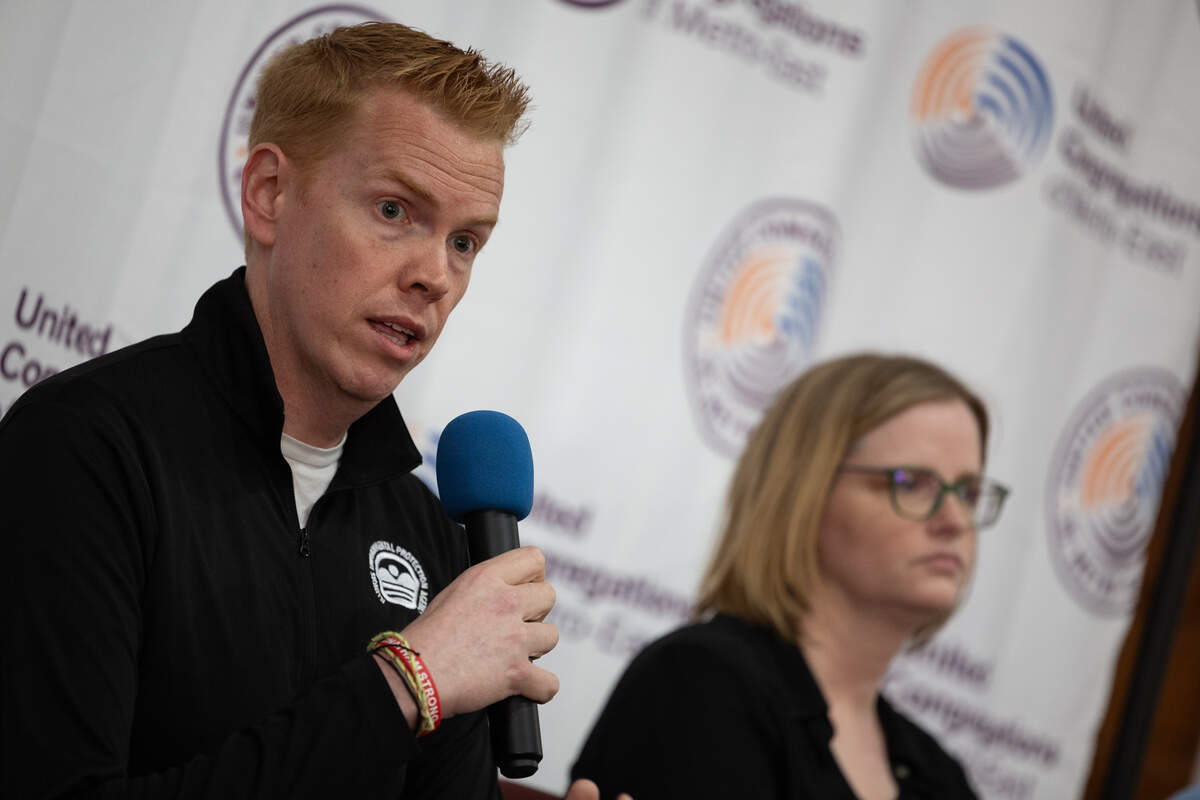 James Jennings, the director of the Illinois Environmental Protection Agency, answers questions during a fireside chat in East St. Louis on Friday, June 12, 2026.