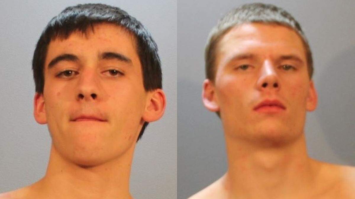 Joshua P. Garrett, 18, of Freeburg and 19-year-old Robert A. Hock Jr.